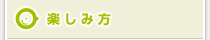 楽しみ方